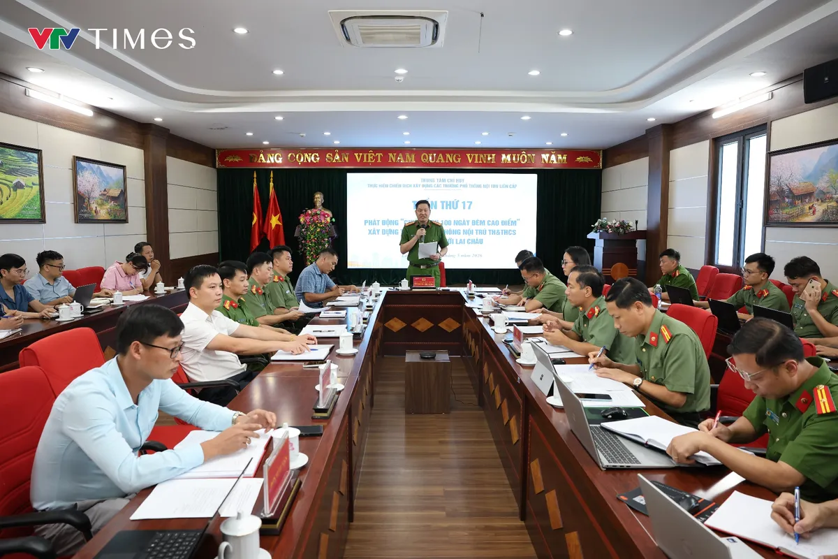 Lai Châu: Tăng tốc hoàn thành trường nội trú ở vùng biên - Ảnh 1.