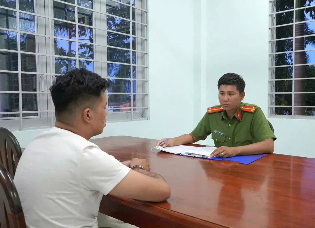 C&ocirc;ng an phường Thanh Điền bắt giữ đối tượng truy n&atilde; về tội trộm cắp t&agrave;i sản- Ảnh 1.
