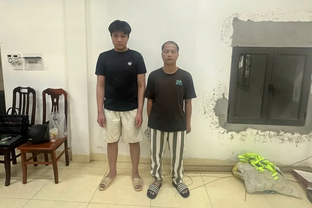 Khởi tố 2 đối tượng chuy&ecirc;n trộm xe m&aacute;y, ph&aacute; kh&oacute;a chưa đầy một ph&uacute;t tại H&agrave; Nội- Ảnh 1.