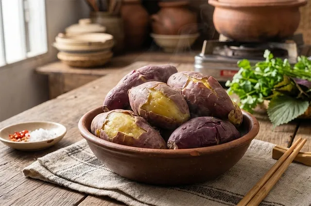 Ăn s&aacute;ng với khoai hay bắp: Loại n&agrave;o tốt hơn cho sức khỏe?- Ảnh 1.
