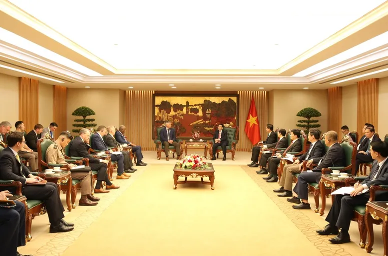 Phó Thủ tướng Phan Văn Giang đề nghị Nghị sĩ Hoa Kỳ tiếp tục thúc đẩy quan hệ hợp tác song phương- Ảnh 2. Phó Thủ tướng Phan Văn Giang đề nghị Nghị sĩ Hoa Kỳ tiếp tục thúc đẩy quan hệ hợp tác song phương- Ảnh 2.