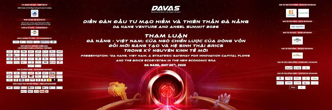 DAVAS 2026: Đà Nẵng phát tín hiệu “Sandbox” thu hút 5 tỷ USD vốn mạo hiểm
- Ảnh 4. DAVAS 2026: Đà Nẵng phát tín hiệu “Sandbox” thu hút 5 tỷ USD vốn mạo hiểm
- Ảnh 4.