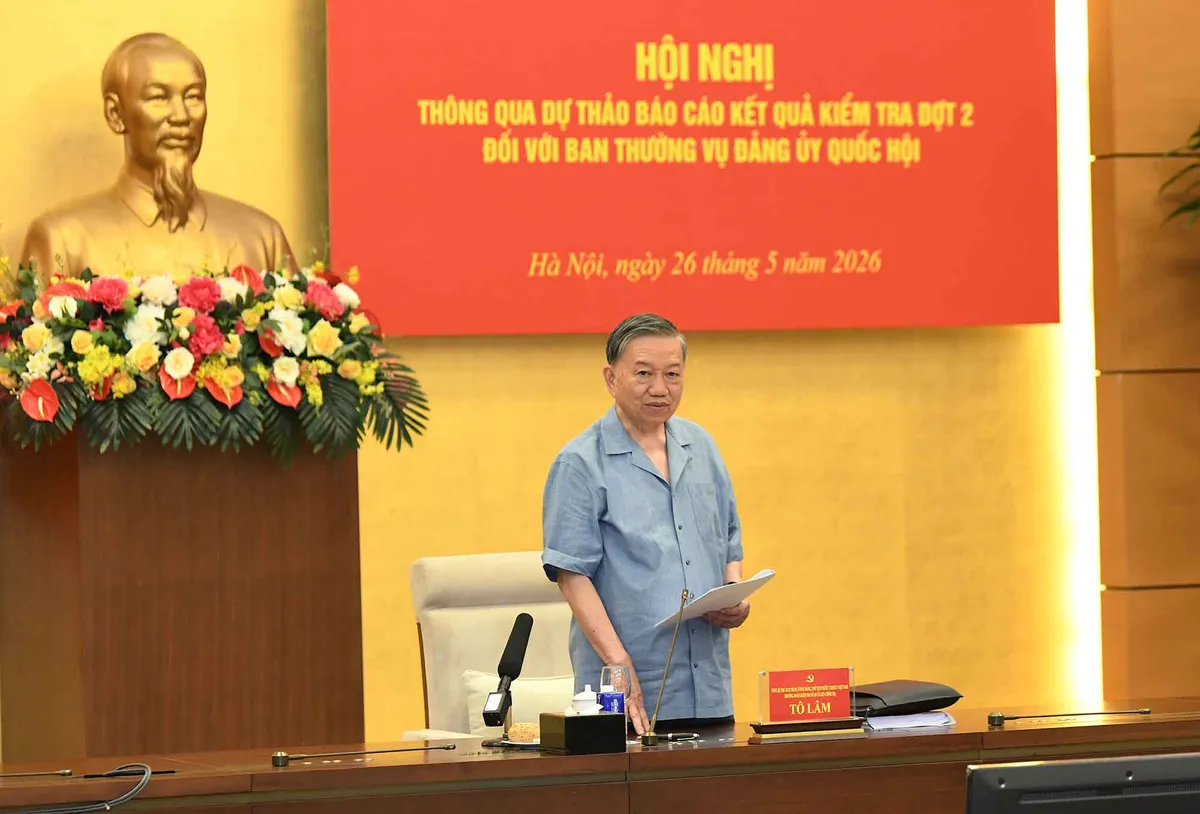 Tổng B&iacute; thư, Chủ tịch nước T&ocirc; L&acirc;m y&ecirc;u cầu đổi mới mạnh c&ocirc;ng t&aacute;c lập ph&aacute;p, ho&agrave;n thiện thể chế phục vụ ph&aacute;t triển- Ảnh 1.