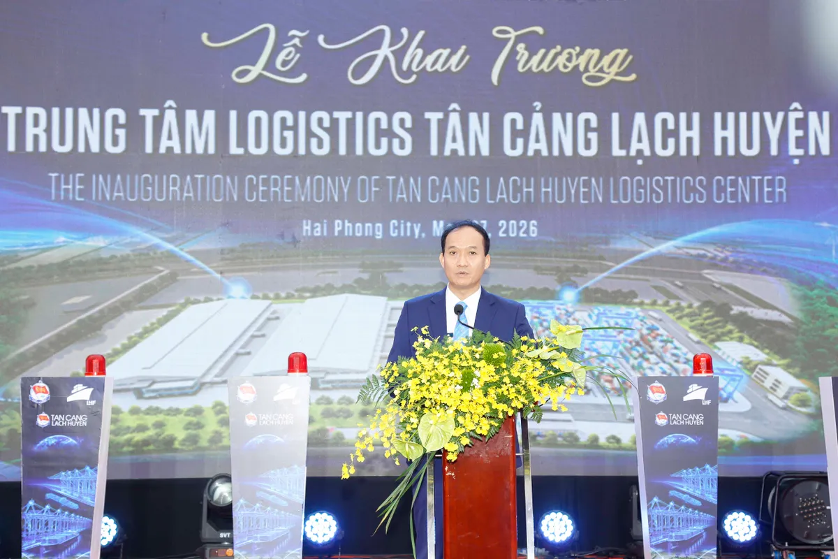 Hải Ph&ograve;ng: Ph&aacute;t triển Trung t&acirc;m Logistics T&acirc;n Cảng Lạch Huyện theo hướng xanh, th&ocirc;ng minh, hiện đại - Ảnh 2.
