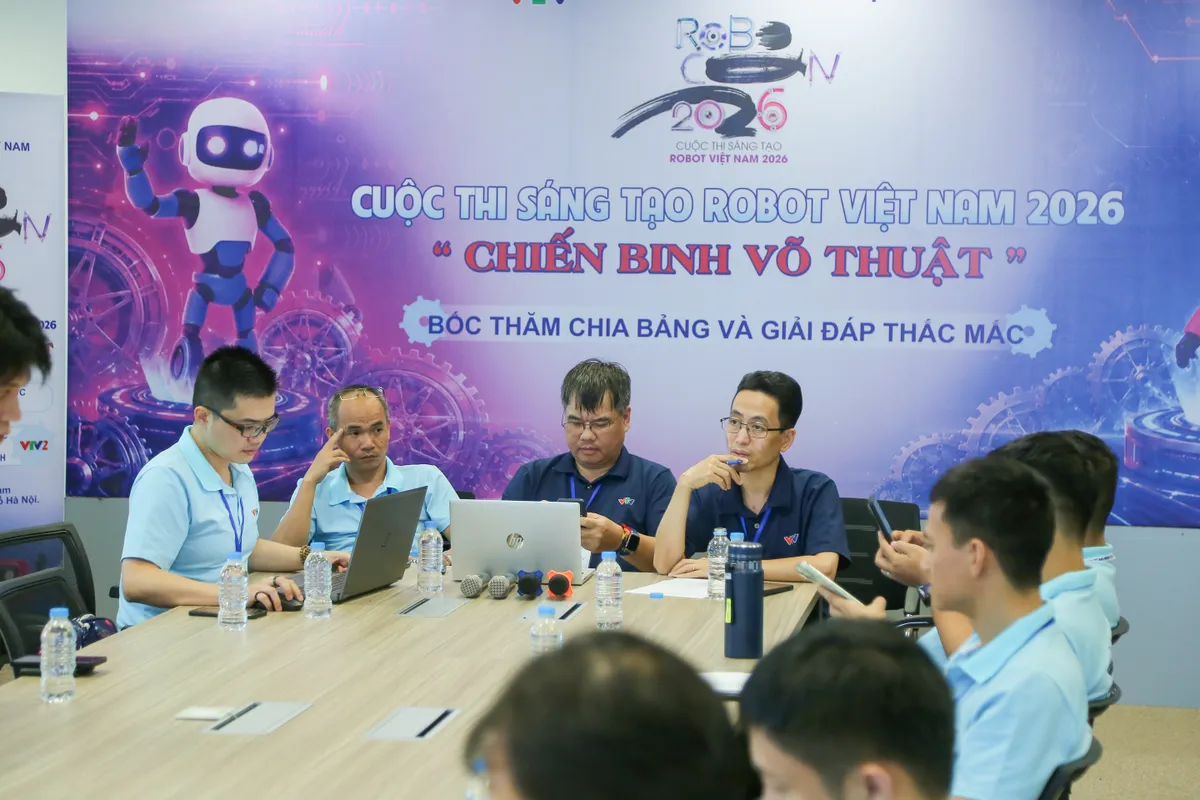 Robocon Việt Nam 2026: Bốc thăm bảng thi đấu V&ograve;ng chung kết  - Ảnh 2.