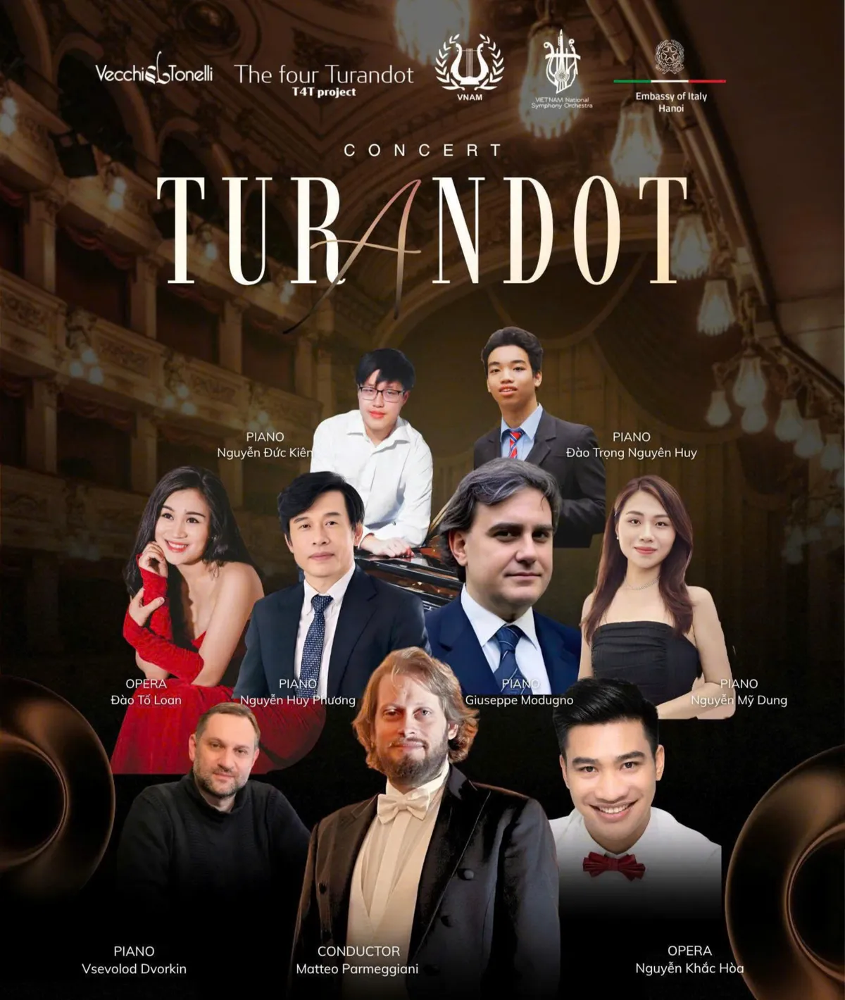 Nhiều tác phẩm kinh điển được trình diễn trong hoà nhạc Turandot Concert - Ảnh 1.