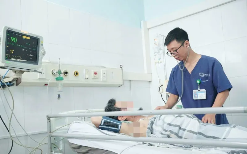 Bệnh nhân ổn đinh sau một ngày hồi sức tích cực.