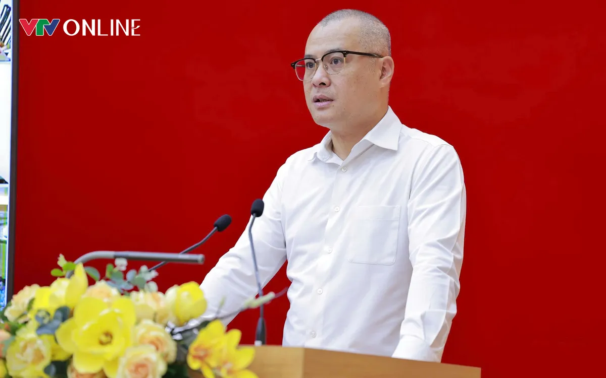 Bí thư Tỉnh ủy Phú Thọ Phạm Đại Dương phát biểu tại hội nghị.