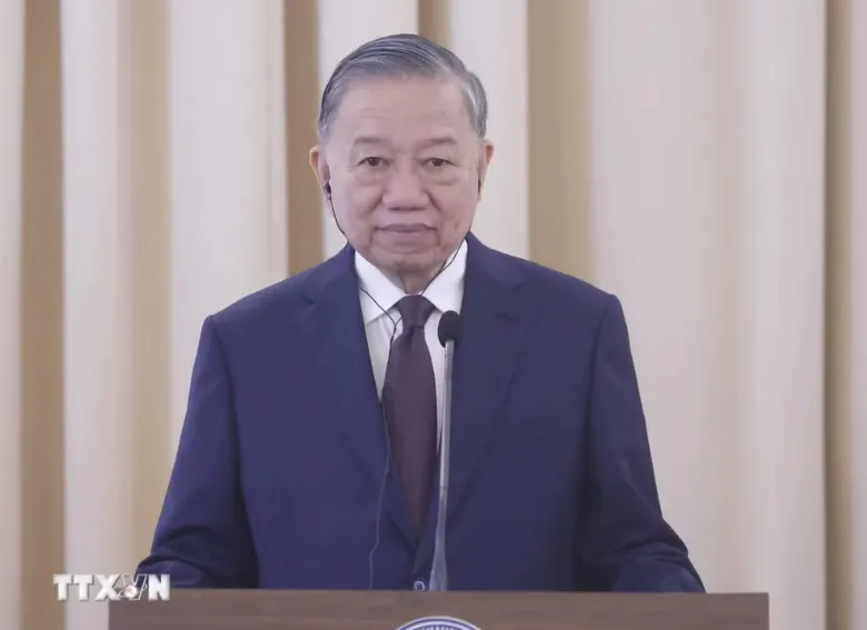 Tổng Bí thư, Chủ tịch nước Tô Lâm: Việt Nam - Thái Lan sẽ đẩy mạnh hợp tác các lĩnh vực tiềm năng- Ảnh 2. Tổng Bí thư, Chủ tịch nước Tô Lâm: Việt Nam - Thái Lan sẽ đẩy mạnh hợp tác các lĩnh vực tiềm năng- Ảnh 2.