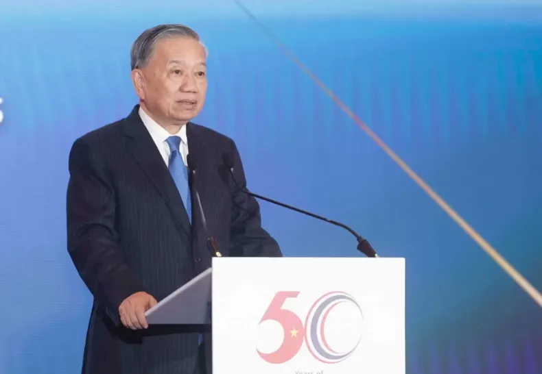 Tổng Bí thư, Chủ tịch nước Tô Lâm dự Diễn đàn doanh nghiệp Việt Nam - Thái Lan năm 2026 - Ảnh 3.