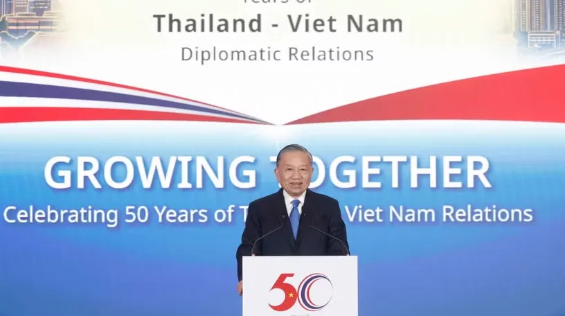 Tổng Bí thư, Chủ tịch nước Tô Lâm dự Diễn đàn doanh nghiệp Việt Nam - Thái Lan năm 2026 - Ảnh 1.