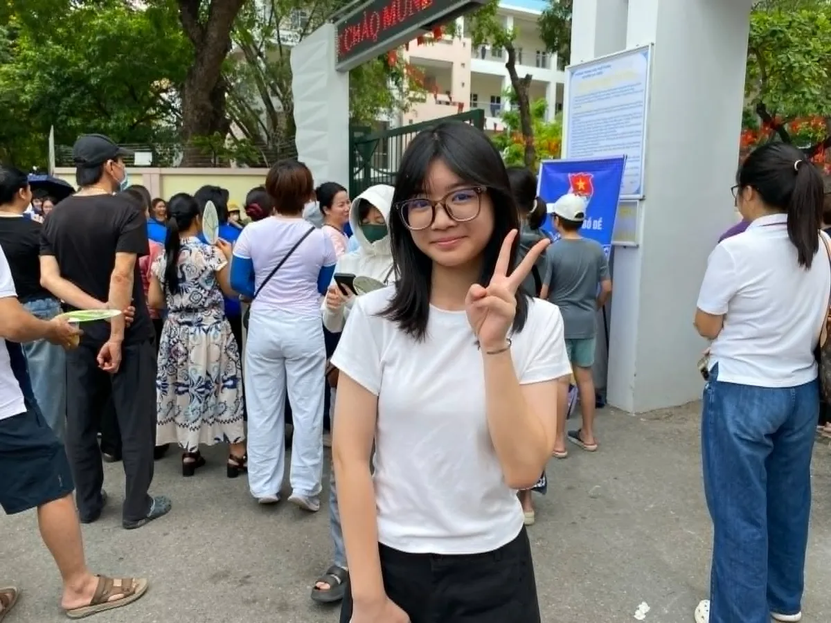 Sĩ tử H&agrave; Nội giữ t&acirc;m l&yacute; thoải m&aacute;i, sẵn s&agrave;ng bước v&agrave;o kỳ thi lớp 10 - Ảnh 2.