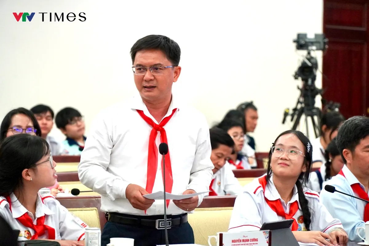 Thiếu nhi TP Hồ Chí Minh đề xuất nhiều ý tưởng cho thành phố an toàn và nhân văn - Ảnh 9.