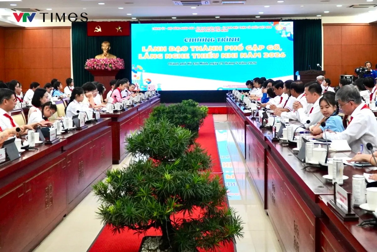 Thiếu nhi TP Hồ Chí Minh đề xuất nhiều ý tưởng cho thành phố an toàn và nhân văn - Ảnh 3.