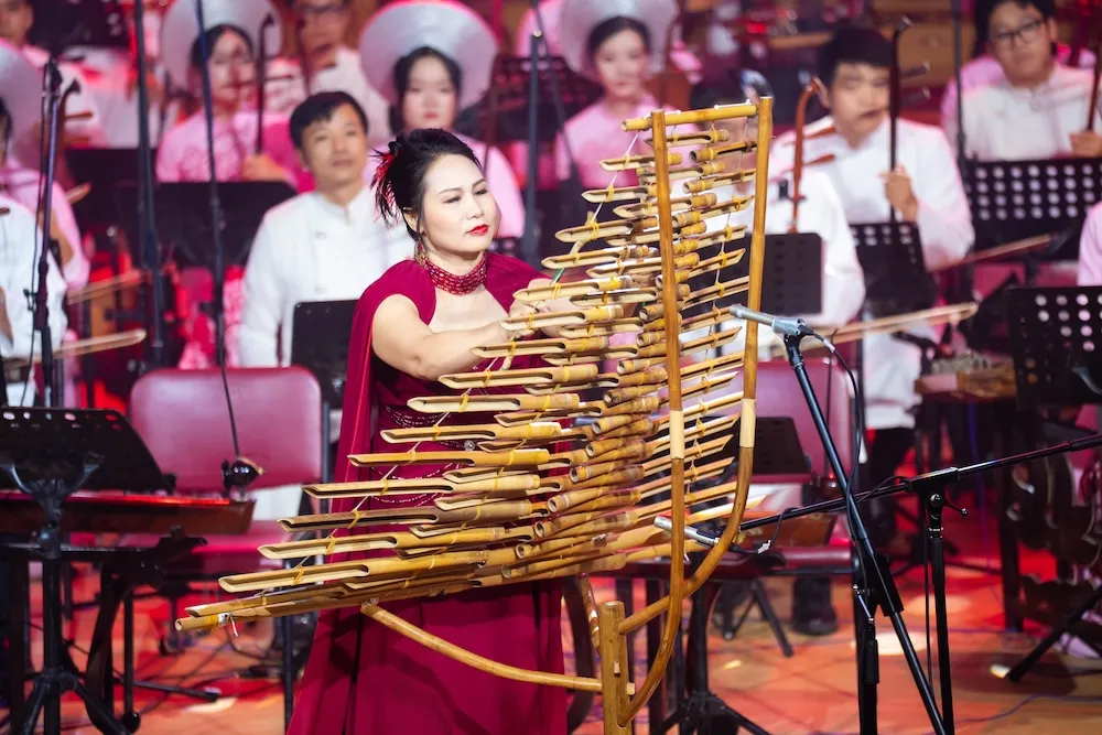 Hòa nhạc “Âm thanh Đất Việt”- Dàn nhạc Dân tộc Việt Nam khơi dậy niềm tự hào về nhạc cụ truyền thống dân tộc - Ảnh 4.