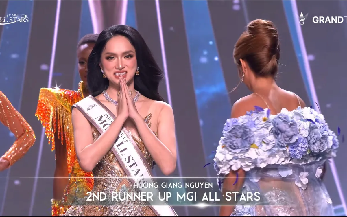 Hương Giang giành giải Á hậu 2 tại MGI All Stars - Ảnh 2.