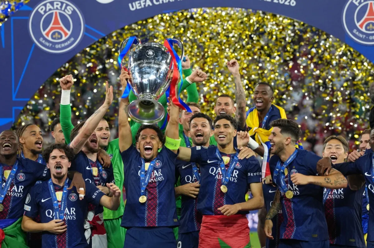 PSG vô địch Champions League lần thứ hai liên tiếp sau loạt luân lưu kịch tính trước Arsenal- Ảnh 1. PSG vô địch Champions League lần thứ hai liên tiếp sau loạt luân lưu kịch tính trước Arsenal- Ảnh 1.