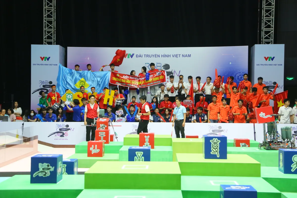 V&ograve;ng Chung kết Robocon Việt Nam 2026: LH-FOF l&ecirc;n ng&ocirc;i v&ocirc; địch  - Ảnh 2.