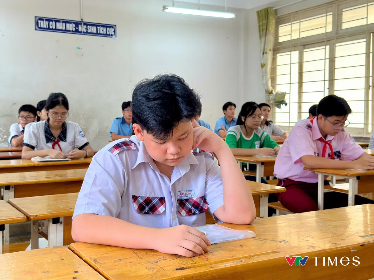 Các điểm thi trên toàn TP Hồ Chí Minh sẵn sàng cho kỳ thi vào lớp 10 quy mô lớn nhất từ trước đến nay - Ảnh 6.