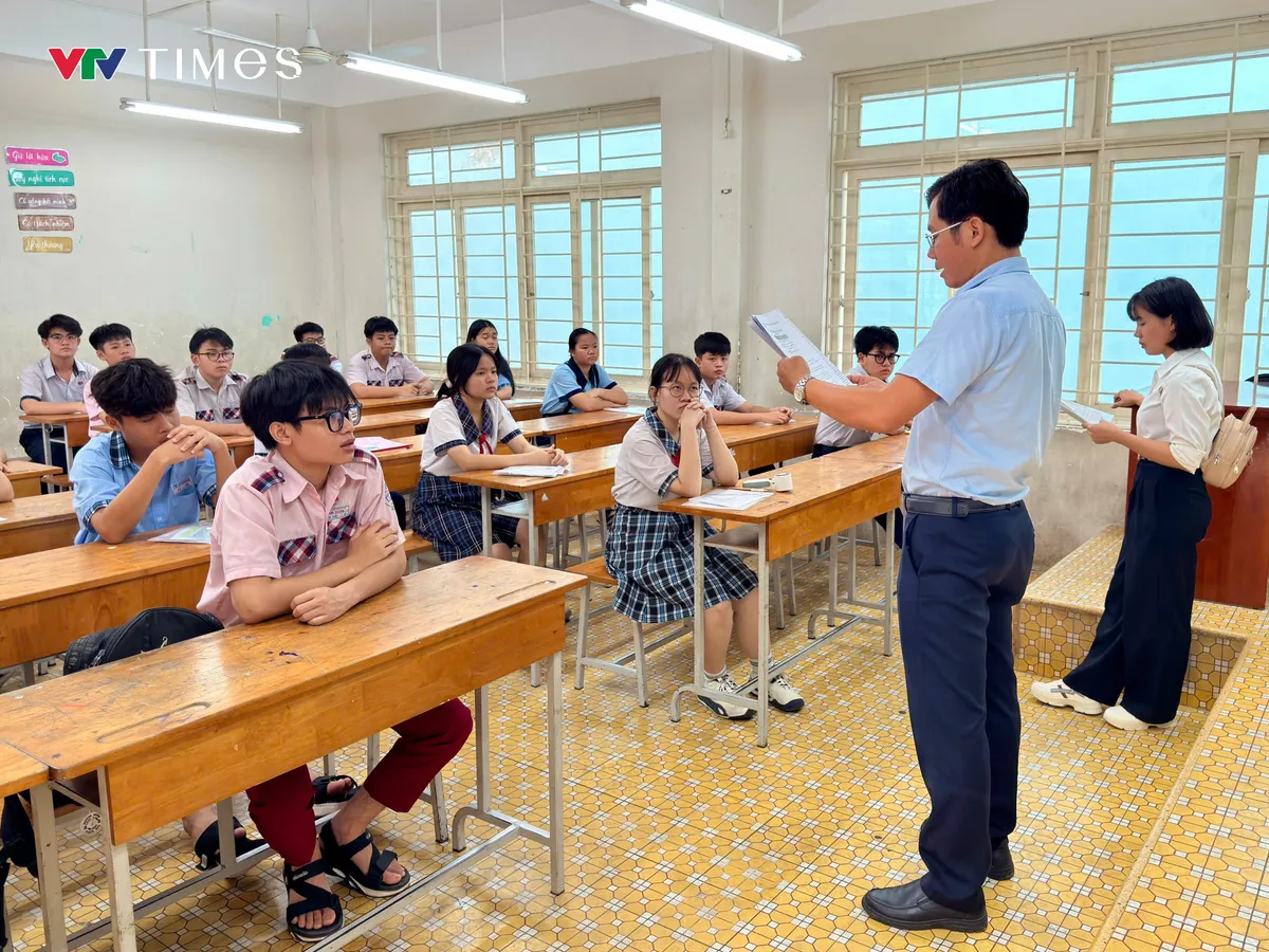 Các điểm thi trên toàn TP Hồ Chí Minh sẵn sàng cho kỳ thi vào lớp 10 quy mô lớn nhất từ trước đến nay - Ảnh 3.
