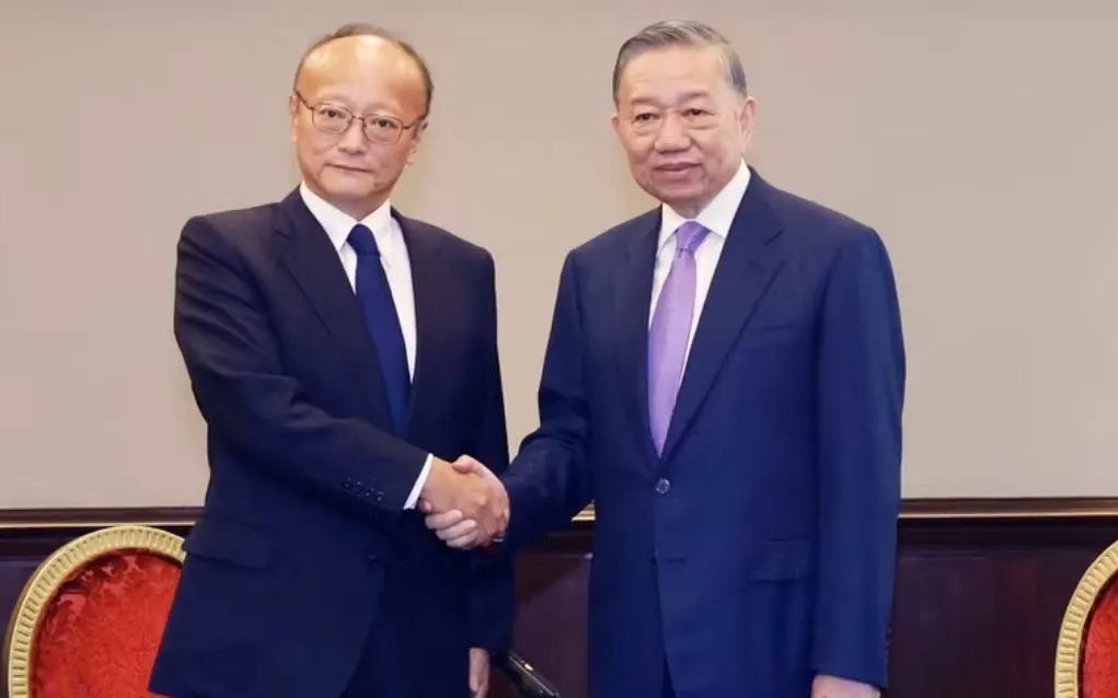 Tổng Bí thư, Chủ tịch nước Tô Lâm tiếp ông Masato Kanda, Chủ tịch Ngân hàng Phát triển châu Á (ADB). 