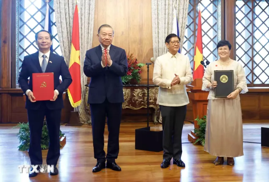 Việt Nam - Philippines nâng cấp quan hệ Đối tác chiến lược tăng cường - Ảnh 2.