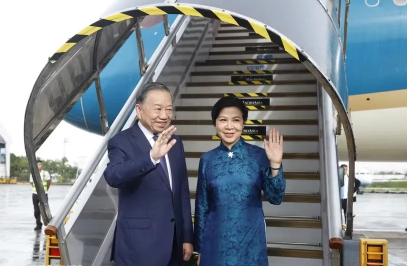 Tổng Bí thư, Chủ tịch nước Tô Lâm kết thúc tốt đẹp chuyến thăm cấp Nhà nước tới Philippines - Ảnh 1.