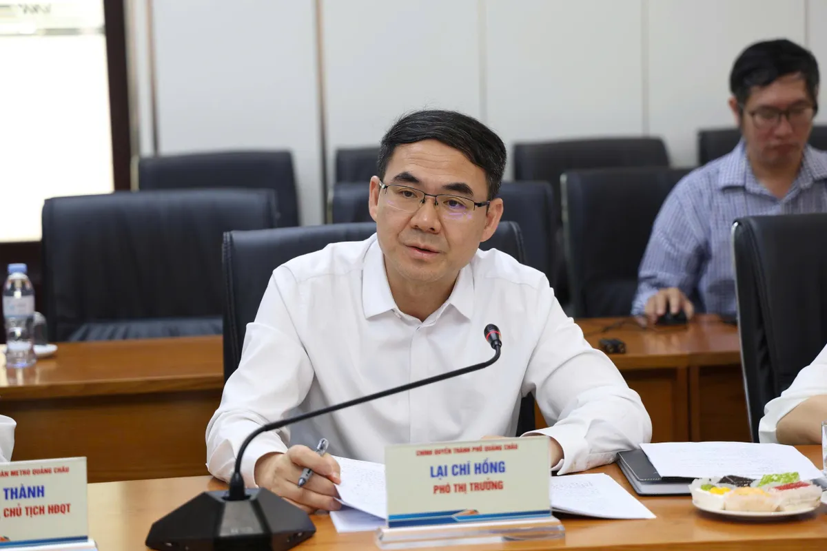 Đường sắt Việt Nam v&agrave; Metro Quảng Ch&acirc;u hợp t&aacute;c, mở cơ hội ph&aacute;t triển đường sắt đ&ocirc; thị - Ảnh 3.