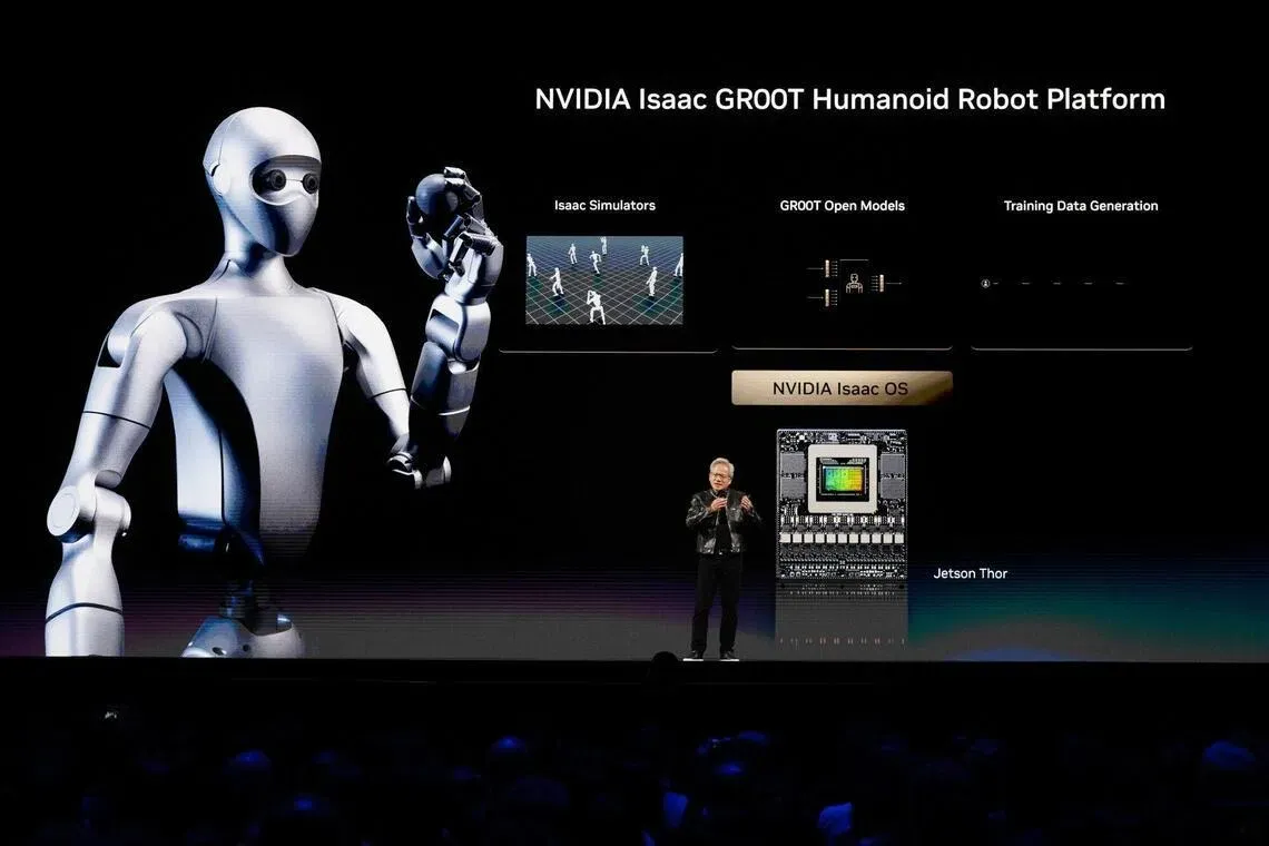 Ba ông lớn Nvidia, Unitree và Sharpa sản xuất robot hình người có thể lắp ráp máy tính hay truyền tĩnh mạch - Ảnh 1.