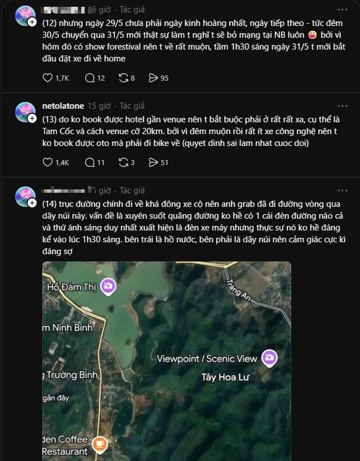Ninh Bình xác minh thông tin nữ du khách chia sẻ chuyện "tâm linh" gây xôn xao mạng xã hội- Ảnh 2. Ninh Bình xác minh thông tin nữ du khách chia sẻ chuyện "tâm linh" gây xôn xao mạng xã hội- Ảnh 2.