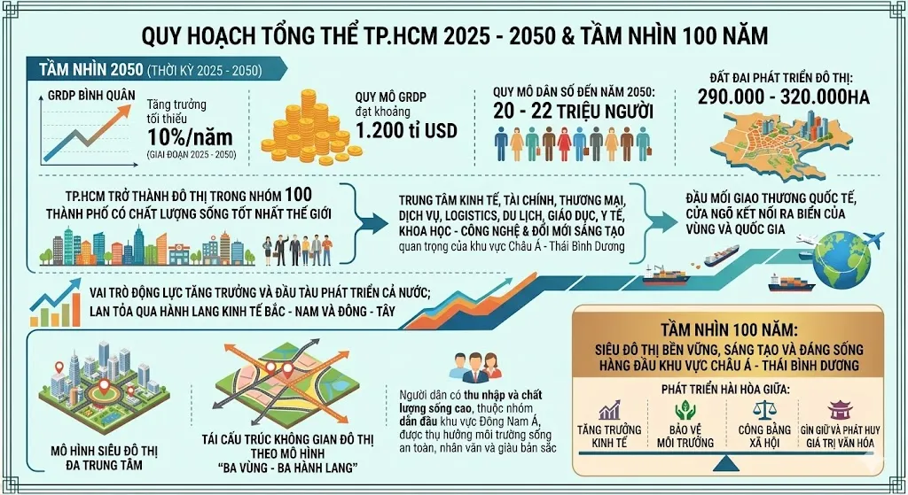 Quy hoạch TP Hồ Ch&iacute; Minh phải hướng đến mục ti&ecirc;u tăng trưởng kinh tế- Ảnh 2.