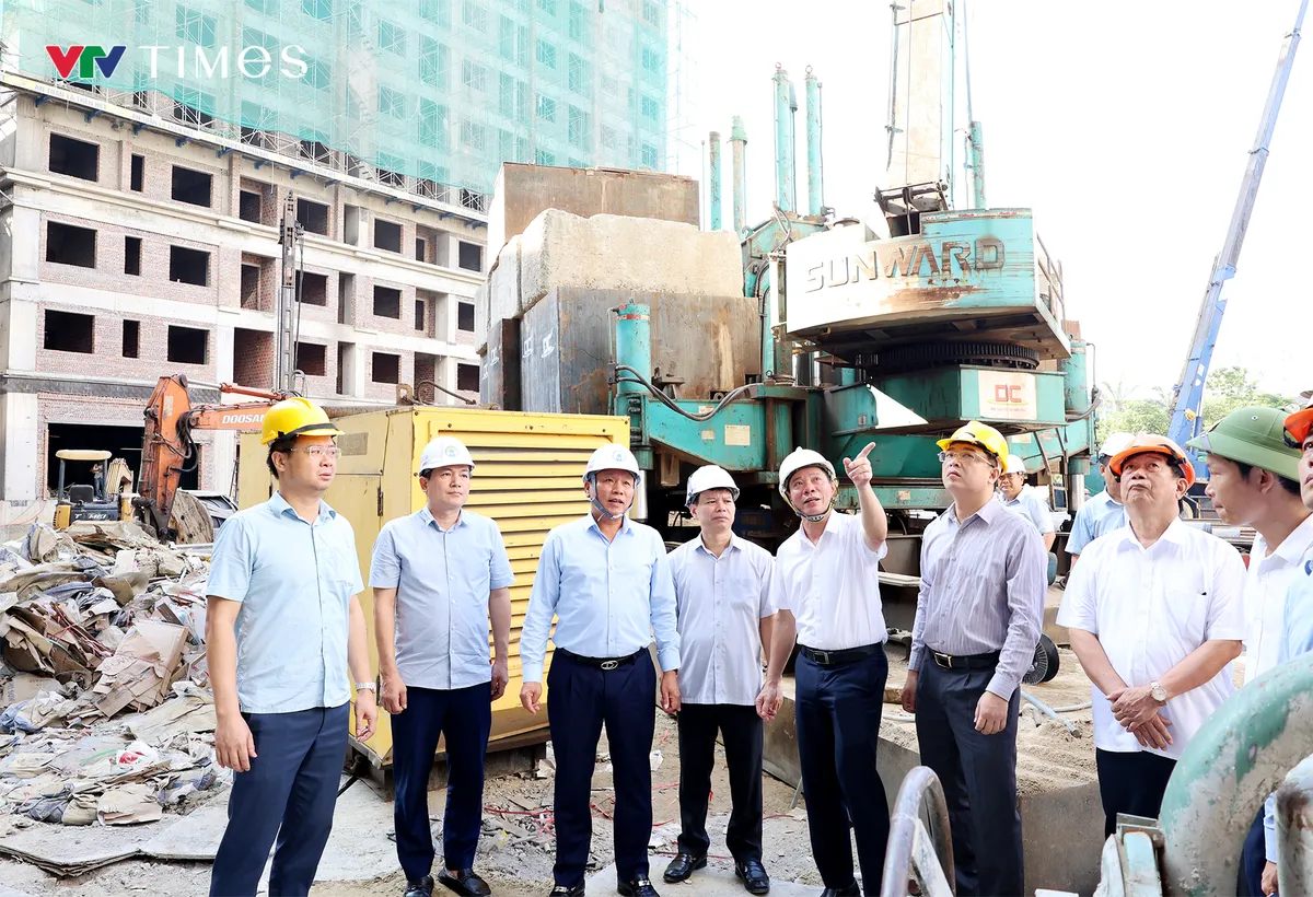 Nghệ An: Th&aacute;o gỡ kh&oacute; khăn, đẩy nhanh tiến độ ho&agrave;n th&agrave;nh c&aacute;c t&ograve;a nh&agrave; t&aacute;i định cư - Ảnh 2.