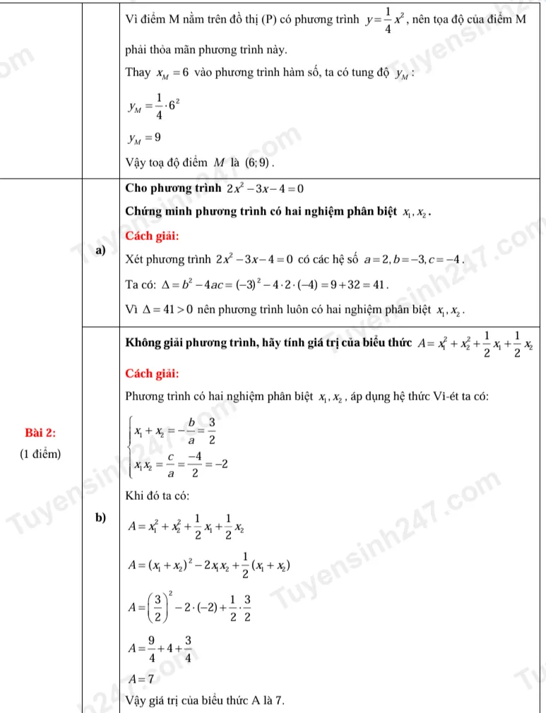 Gợi &yacute; giải đề thi To&aacute;n v&agrave;o lớp 10 ở TP Hồ Ch&iacute; Minh - Ảnh 4.