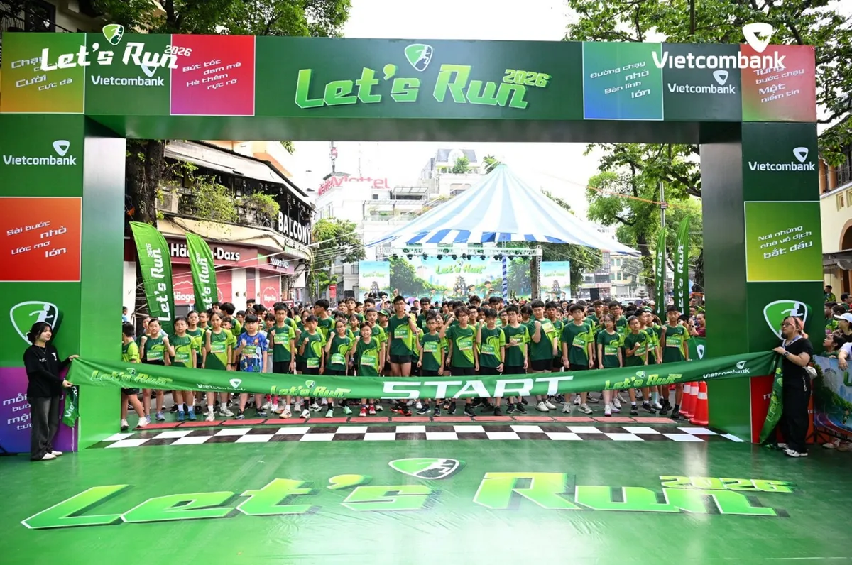 Vietcombank Let's Run 2026 &ndash; Nơi những nụ cười trẻ thơ l&agrave;m n&ecirc;n chiến thắng - Ảnh 1.
