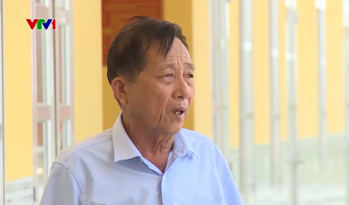 Lão nông ở Cà Mau hiến hàng nghìn mét vuông đất xây trường học - Ảnh 1.