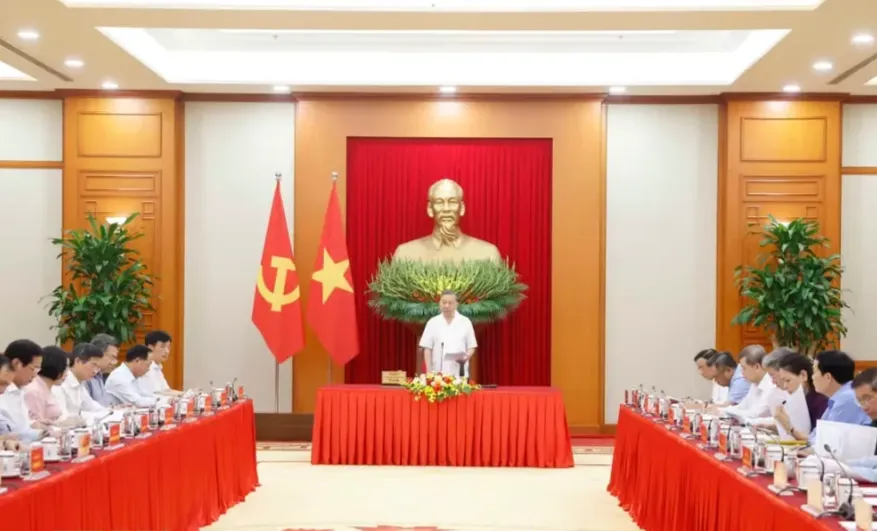 Tổng Bí thư, Chủ tịch nước Tô Lâm: Công tác xây dựng Đảng và cán bộ là năng lực gốc của quản trị quốc gia- Ảnh 1. Tổng Bí thư, Chủ tịch nước Tô Lâm: Công tác xây dựng Đảng và cán bộ là năng lực gốc của quản trị quốc gia- Ảnh 1.