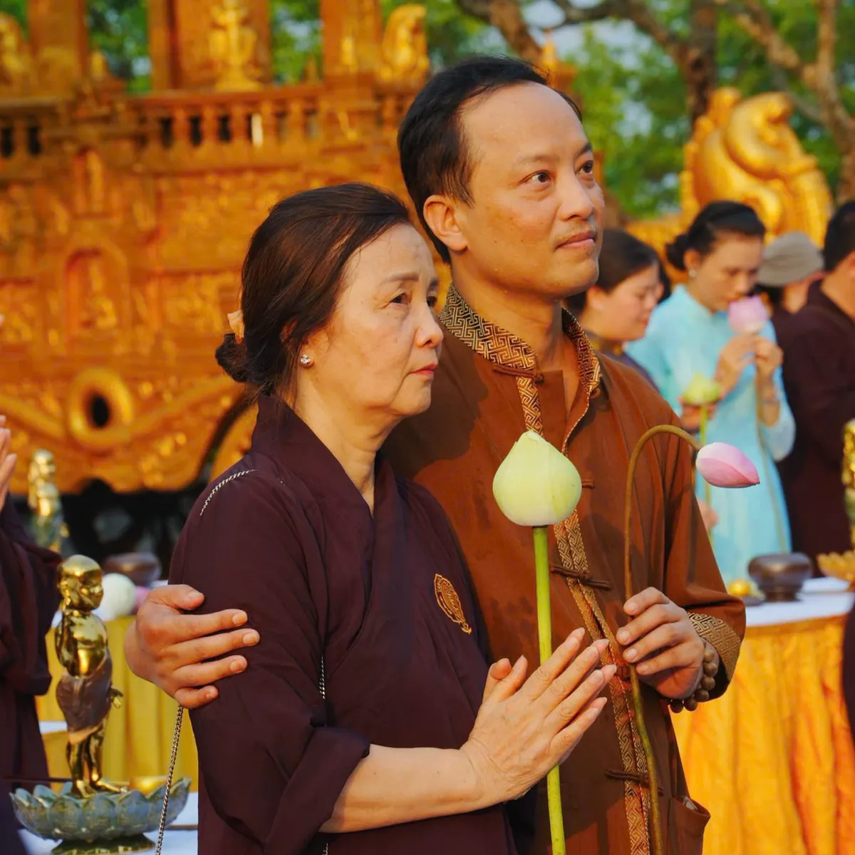 MC Hạnh Ph&uacute;c: L&agrave;m cha mẹ hiểu th&ecirc;m về chữ hiếu - Ảnh 3.