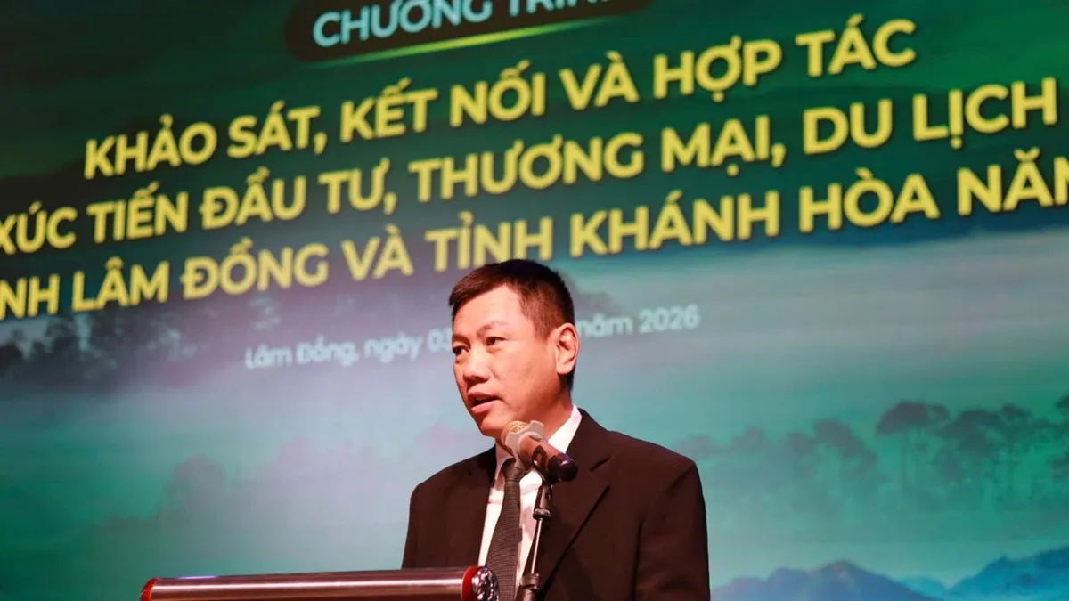 L&acirc;m Đồng - Kh&aacute;nh H&ograve;a k&yacute; kết hợp t&aacute;c, mở rộng li&ecirc;n kết ph&aacute;t triển du lịch v&agrave; thương mại - Ảnh 2.