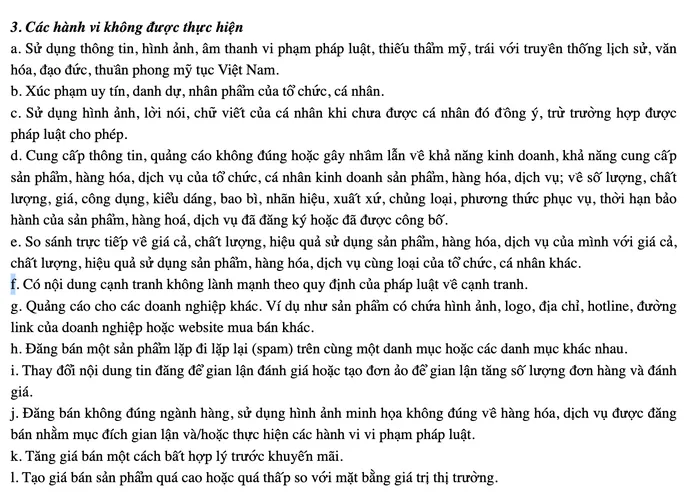 Nhiều nhà bán hàng lo sợ bị khóa livestream vì “nổ” tốt nhất, xịn nhất
- Ảnh 2. Nhiều nhà bán hàng lo sợ bị khóa livestream vì “nổ” tốt nhất, xịn nhất
- Ảnh 2.