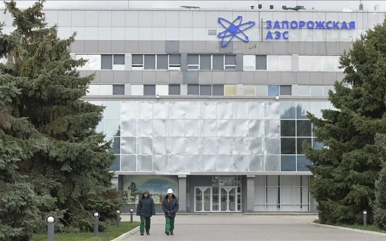 Nhà máy nhiệt điện Zaporizhzhia (Ảnh: Anadolu)
