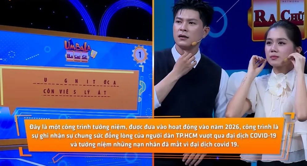 &Uacute;m ba la ra chữ g&igrave;: MC Ho&agrave;ng Rapper bất ngờ v&igrave; đội chơi mất 15 gi&acirc;y trả lời đ&uacute;ng 4 c&acirc;u hỏi li&ecirc;n tiếp - Ảnh 1.