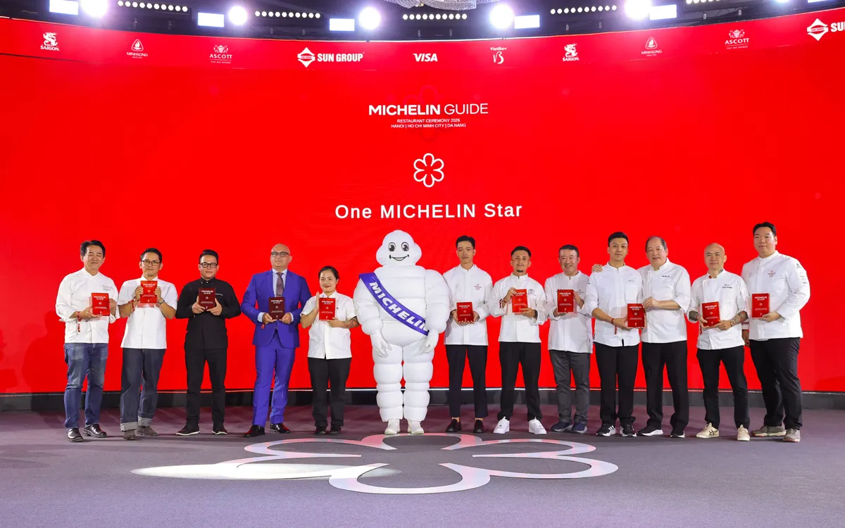 Lần đầu tiên kể từ khi Michelin Guide đến Việt Nam, số lượng nhà hàng đạt Sao Michelin chạm mốc 11