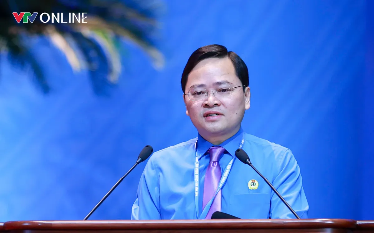 Ông Nguyễn Anh Tuấn tái đắc cử Chủ tịch Tổng Liên đoàn Lao động Việt Nam.
