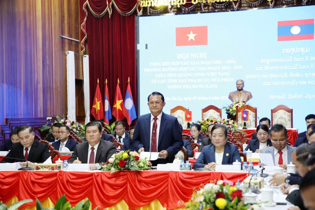Quảng Ninh v&agrave; 3 tỉnh Bắc L&agrave;o th&uacute;c đẩy hợp t&aacute;c to&agrave;n diện giai đoạn mới- Ảnh 1.
