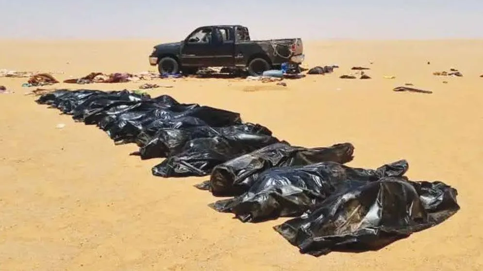 Gần 50 người tử vong vì khát sau khi bị mắc kẹt giữa sa mạc Sahara- Ảnh 2. Gần 50 người tử vong vì khát sau khi bị mắc kẹt giữa sa mạc Sahara- Ảnh 2.