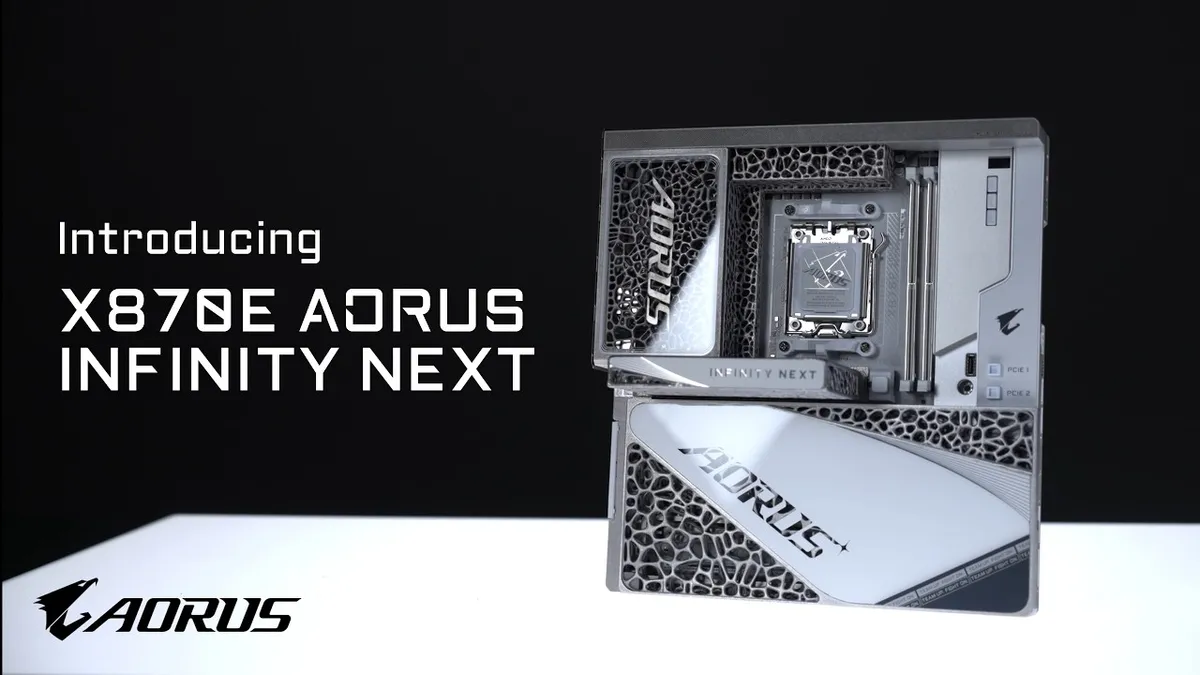 Gigabyte trình làng bo mạch chủ đầu tiên trên thế giới sử dụng tản nhiệt kim loại in 3D- Ảnh 1. Gigabyte trình làng bo mạch chủ đầu tiên trên thế giới sử dụng tản nhiệt kim loại in 3D- Ảnh 1.