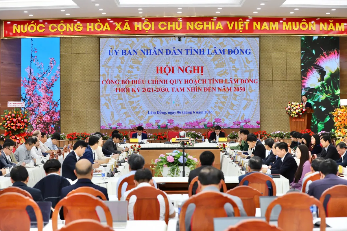 Lâm Đồng công bố Điều chỉnh Quy hoạch tỉnh đến năm 2050- Ảnh 1. Lâm Đồng công bố Điều chỉnh Quy hoạch tỉnh đến năm 2050- Ảnh 1.