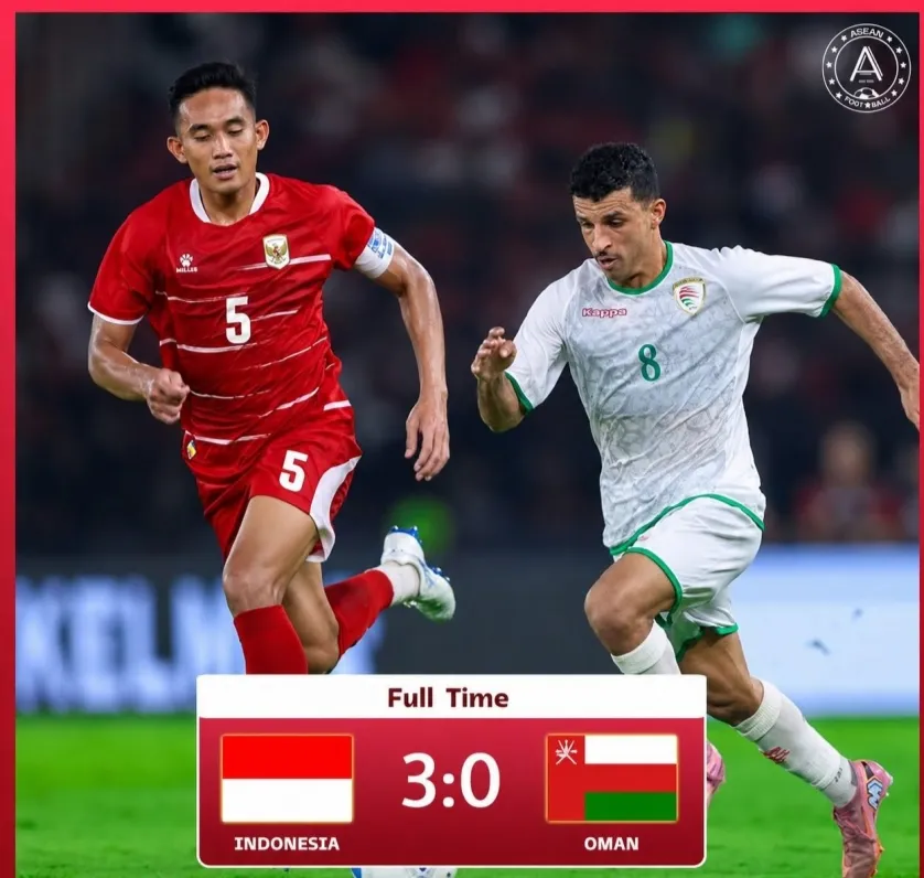 Indonesia gây tiếng vang với chiến thắng 3-0 trước Oman nhờ dàn sao nhập tịch- Ảnh 1. Indonesia gây tiếng vang với chiến thắng 3-0 trước Oman nhờ dàn sao nhập tịch- Ảnh 1.