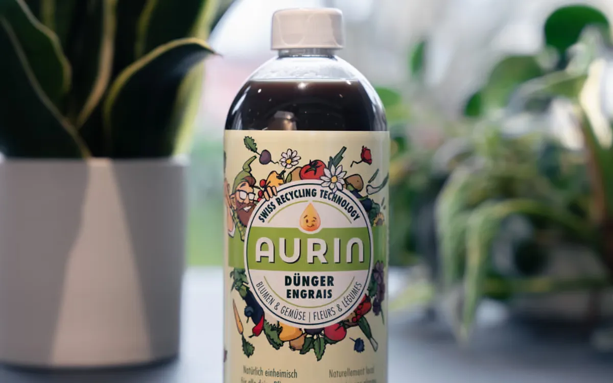 Sản phẩm phân bón Aurin của công ty VunaNexus. Ảnh: vuna.ch