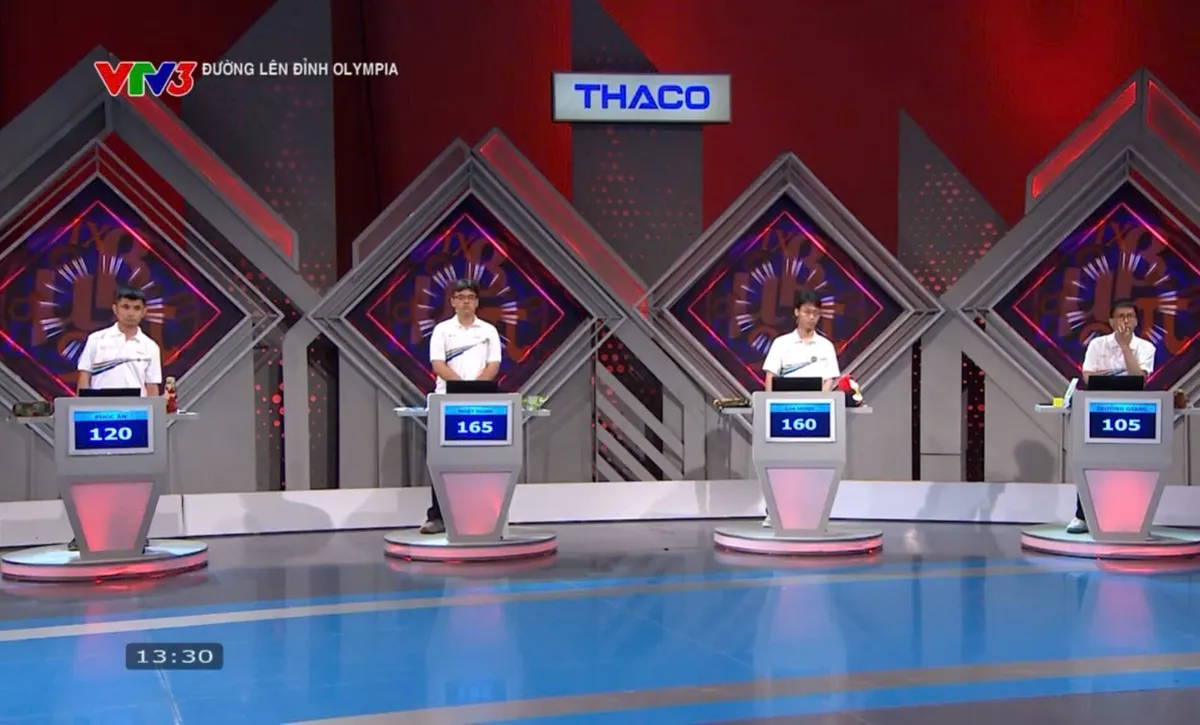 Đường lên đỉnh Olympia: Nam sinh Hải Phòng lội ngược dòng phút chót để giành vòng nguyệt quế- Ảnh 4. Đường lên đỉnh Olympia: Nam sinh Hải Phòng lội ngược dòng phút chót để giành vòng nguyệt quế- Ảnh 4.